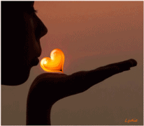 Gif animé amour de loin